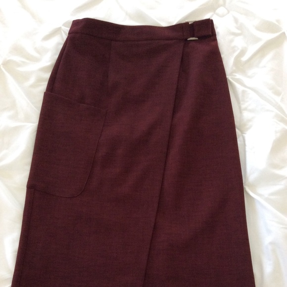 ASOS Dresses & Skirts - ASOS Midi Wrap Skirt Size 8